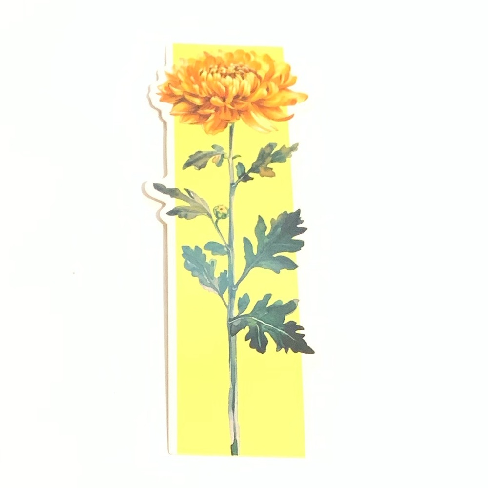 New Flower Bookmark
